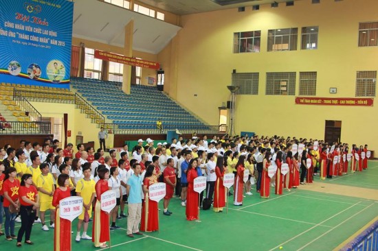 Công đoàn GTVT Hà Nội: Tổ chức thành công Hội khỏe CNVC năm 2015