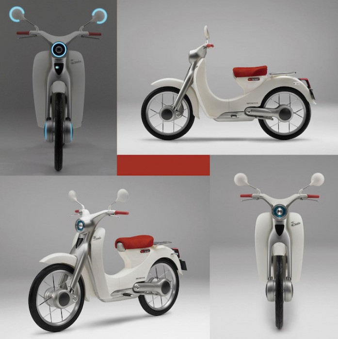 Sắp có Honda Cub chạy hoàn toàn bằng điện