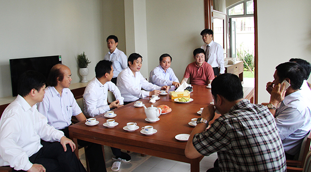 Bộ trưởng Nguyễn Bắc Son thăm đại dự án của Tập đoàn FLC