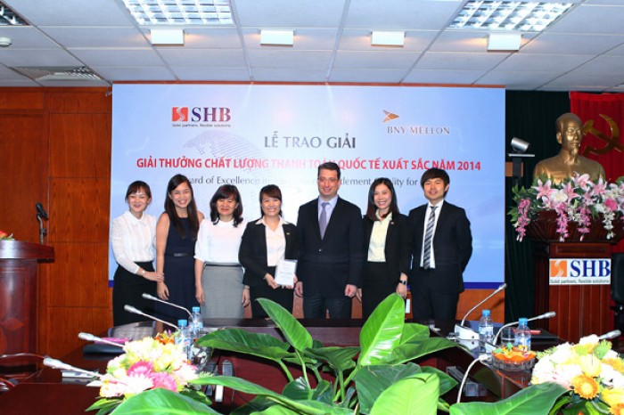 SHB nhận giải thưởng Ngân hàng có chất lượng thanh toán quốc tế xuất sắc