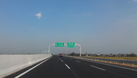 Đoạn tuyến đầu tiên của cao tốc Hà Nội - Hải Phòng đã được thông xe và đưa vào khai thác