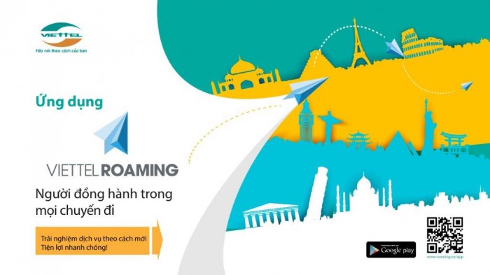 Quản lý cước chuyển vùng quốc tế với ứng dụng Viettel Roaming