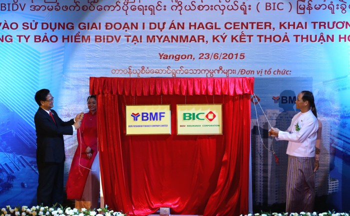 Bàn giao đưa vào sử dụng giai đoạn 1 dự án Hoàng Anh Gia Lai Myanmar Center