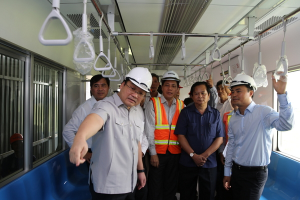 Phó Thủ tướng đôn đốc tiến độ đường sắt đô thị TP. Hồ Chí Minh
