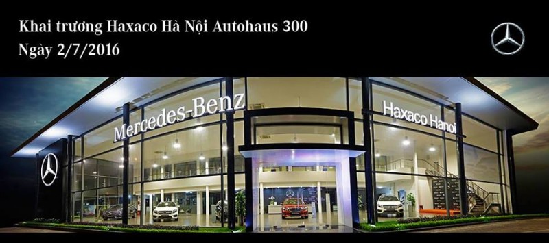 Mercedes-Benz mở rộng hệ thống kinh doanh xe mới với Haxaco Hà Nội Autohaus 300