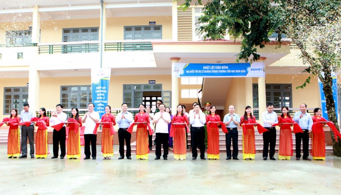 Hơn 6 tỷ đồng xây dựng Trường Tiểu học tại xã Định Biên, Thái Nguyên