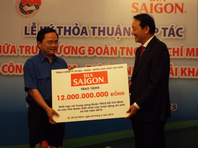 Bia Sài Gòn phát triển bền vững từ sự chia sẻ cộng đồng