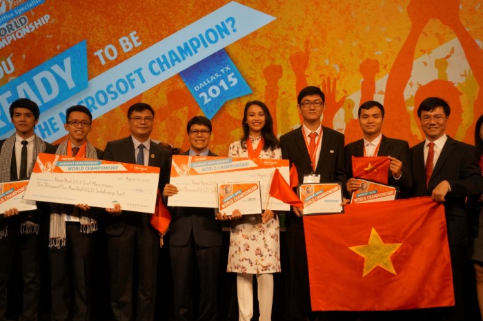 Việt Nam đạt giải cao tại cuộc thi Tin học văn phòng thế giới 2015!