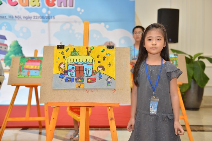 Bạn muốn khám phá ý tưởng về ngôi nhà mơ ước của cư dân nhí Vinhomes? Hãy đến và xem phác thảo ý tưởng đầy sáng tạo và màu sắc tươi tắn của những đứa trẻ. Điều này chắc chắn sẽ khiến bạn cảm thấy thú vị và ngỡ ngàng trước tài năng của trẻ em Việt Nam.