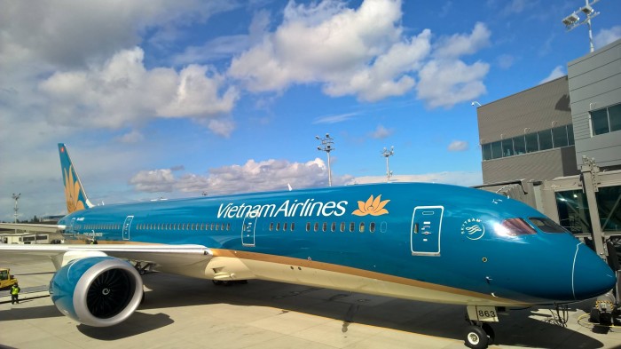 Vietnam Airlines đưa máy bay Boeing 787-9 Dreamliner vào phục vụ