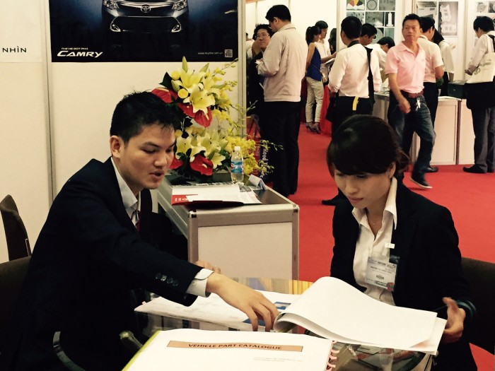 TMV tham gia Triển lãm Công nghiệp hỗ trợ Việt Nam- Nhật Bản 2015