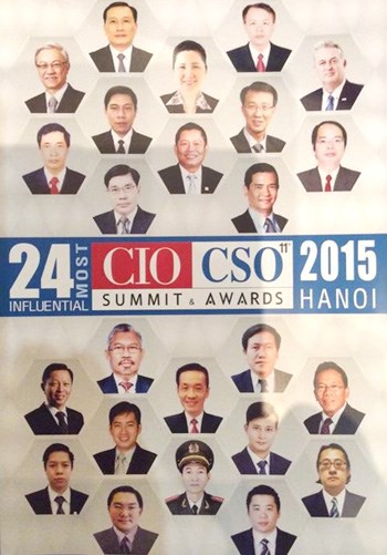 Công bố Giải thưởng CIO/CSO ASEAN 2015