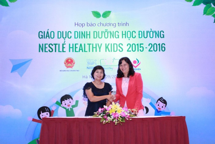 Phổ cập kiến thức dinh dưỡng học đường – Nestlé Healthy Kids