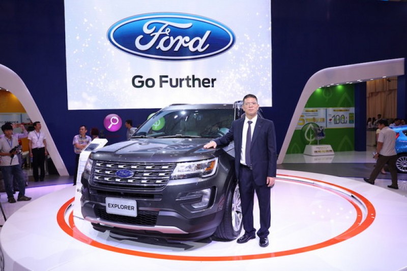 Ford Explorer hoàn toàn mới - "Ngôi sao sáng" tại VN Motorshow 2016