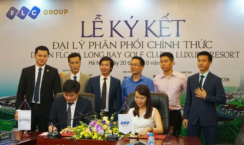FLC Group ký kết đại lý phân phối chính thức dự án FLC Hạ Long