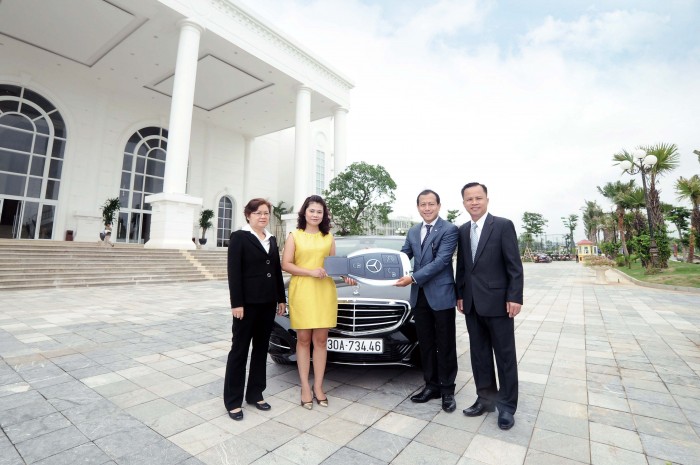 MBV bàn giao xe E 200 cho FLC Sầm Sơn Golf & Resort