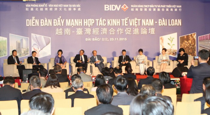 Diễn đàn Đẩy mạnh hợp tác kinh tế Việt Nam - Đài Loan