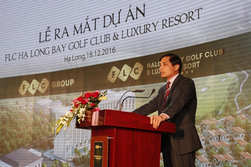 chinh thuc khai truong du an flc halong bay golf club luxury resort