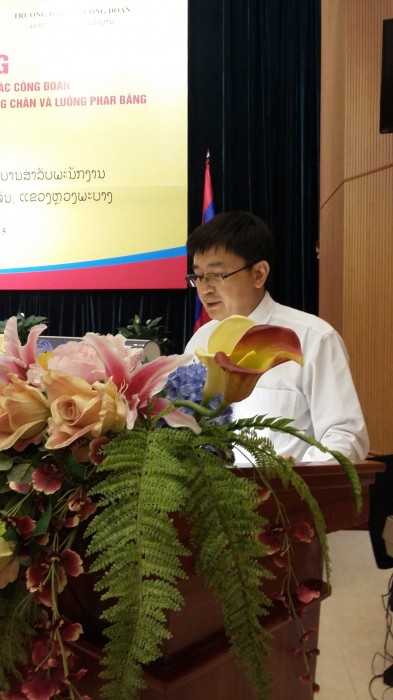 Liên đoàn thành phố Hà Nội: Trao chứng chỉ nghiệp vụ cho 25 học viên Lào