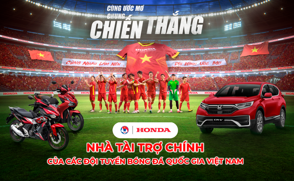 1. Tài trợ chính các đội tuyển bóng đá quốc gia Việt Nam