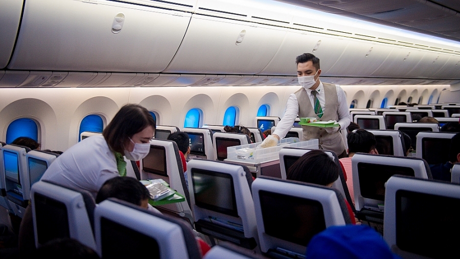 Bamboo Airways triển khai hàng loạt biện pháp đảm bảo an toàn chống dịch trên các chuyến bay