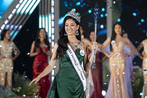 luong thuy linh nguoi dep vung cao dang quang miss world vietnam 2019