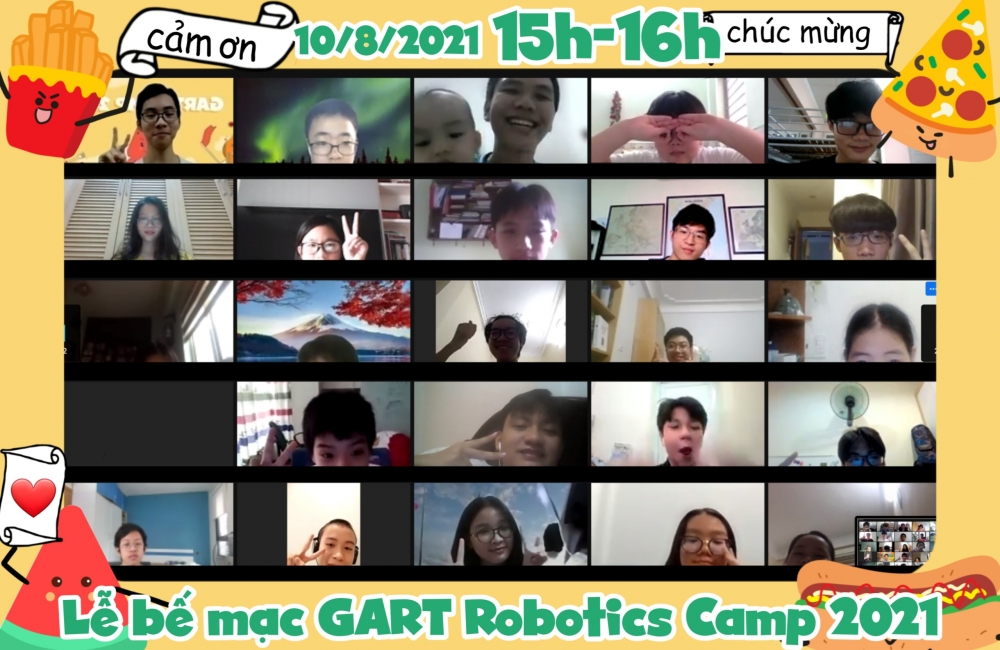 Cùng học lập trình với các bạn trẻ tại trại hè online Gart Camp 2021