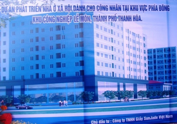 Thanh Hoá: Khởi công dự án 1.500 tỷ đồng nhà ở cho công nhân.