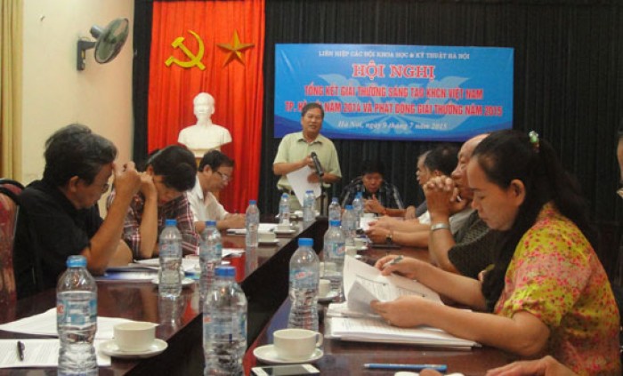 Công bố giải thưởng sáng tạo KHCN TP Hà Nội 2014