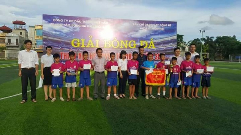 Bế mạc giải bóng đá thiếu niên nhi đồng hè năm 2017 huyện Thanh Trì be mac giai bong da thieu nien nhi dong he nam 2017