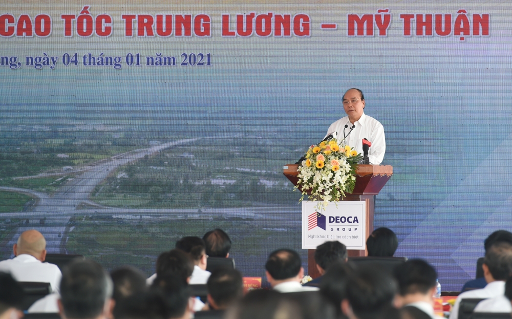Thủ tướng dự lễ khởi công cao tốc Mỹ Thuận – Cần Thơ