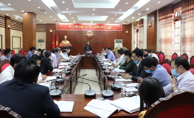 Giới thiệu người ứng cử đại biểu Hội đồng nhân dân huyện Phú Xuyên