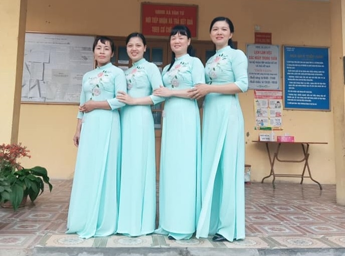 Nữ công nhân viên chức lao động huyện Phú Xuyên tích cực hưởng ứng “Tuần lễ áo dài”
