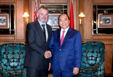 Thủ tướng hội kiến với Chủ tịch Quốc hội New Zealand