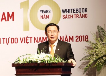 Phó Thủ tướng Vương Đình Huệ dự lễ ra mắt Sách trắng của EuroCham