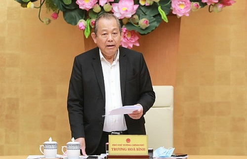 Phó Thủ tướng Trương Hòa Bình chủ trì cuộc họp về xử lý vướng mắc tại một số dự án đầu tư