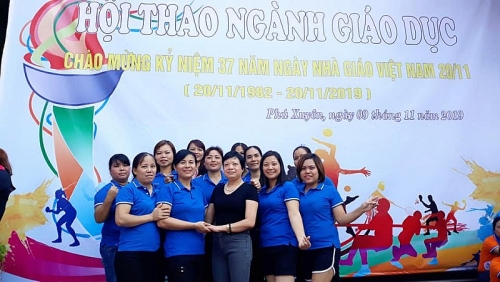 Công đoàn trường Mầm non Phượng Dực, huyện Phú Xuyên: Chăm lo cho đời sống cán bộ giáo viên