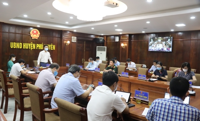 Huyện Phú Xuyên: Đảm bảo  an toàn về phòng, chống dịch tại các địa điểm thi Trung học phổ thông