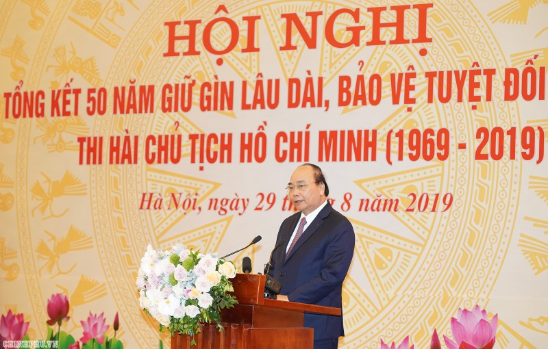 giu gin thi hai chu tich ho chi minh la nhiem vu chinh tri dac biet