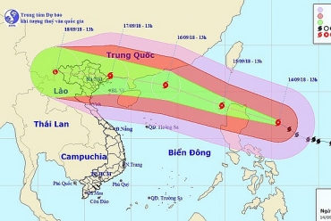 Chủ động ứng phó cơn bão Mangkhut