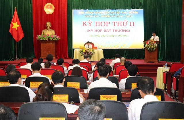 Huyện Phú Xuyên: Thông qua phương án sáp nhập 2 xã Thụy Phú và Văn Nhân