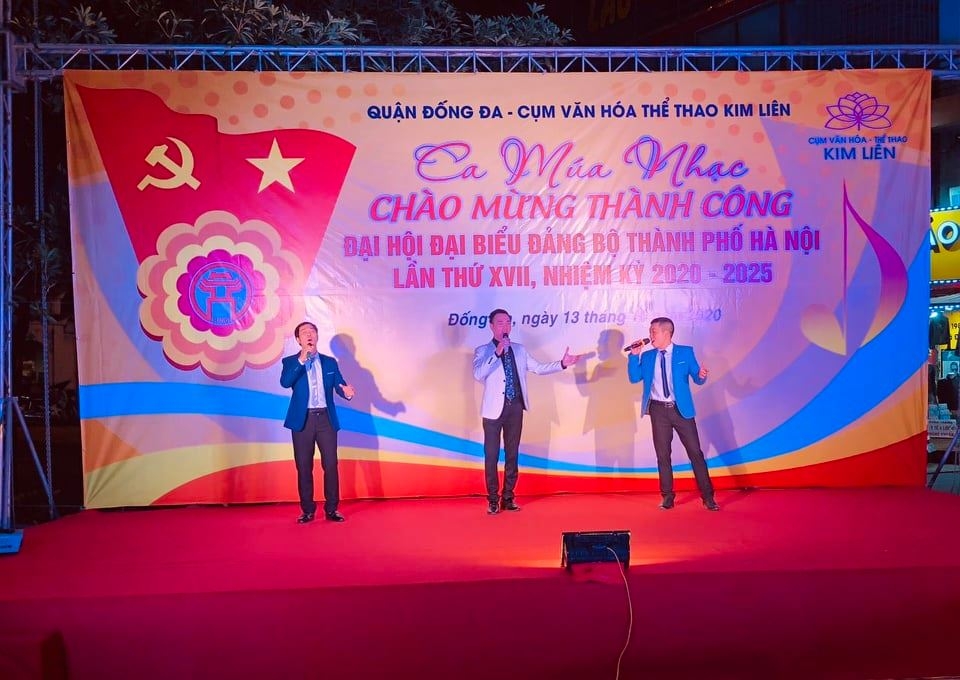 Quận Đống Đa tổ chức chương trình nghệ thuật chào mừng thành công Đại hội Đảng bộ thành phố Hà Nội