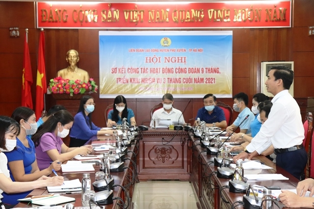 Liên đoàn Lao động huyện Phú Xuyên: Chú trọng đổi mới công tác cán bộ
