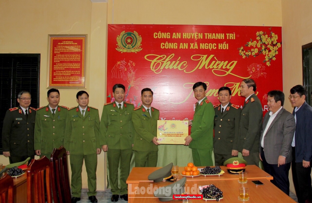 Huyện Thanh Trì: Lực lượng Công an xã góp phần đảm bảo an ninh chính trị địa phương