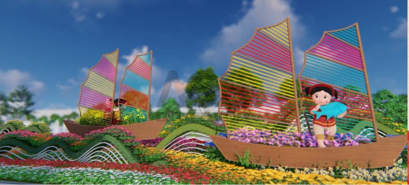 “Quảng Ninh thu nhỏ” trong Lễ hội hoa xuân tại Sun World Halong Complex