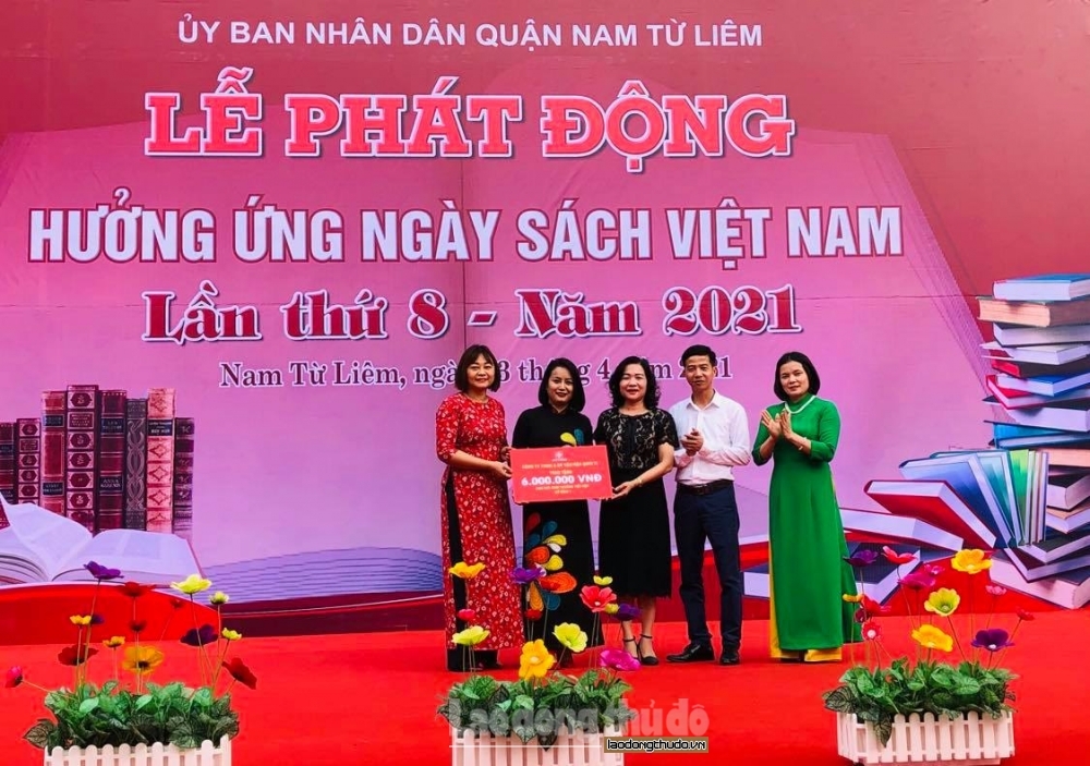 Quận Nam Từ Liêm: Phát động hưởng ứng Ngày sách Việt Nam năm 2021
