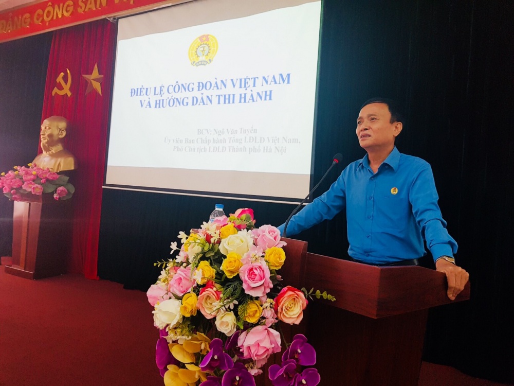 Quận Cầu Giấy: Hơn 300 cán bộ công đoàn tập huấn về Điều lệ Công đoàn Việt Nam khóa XII