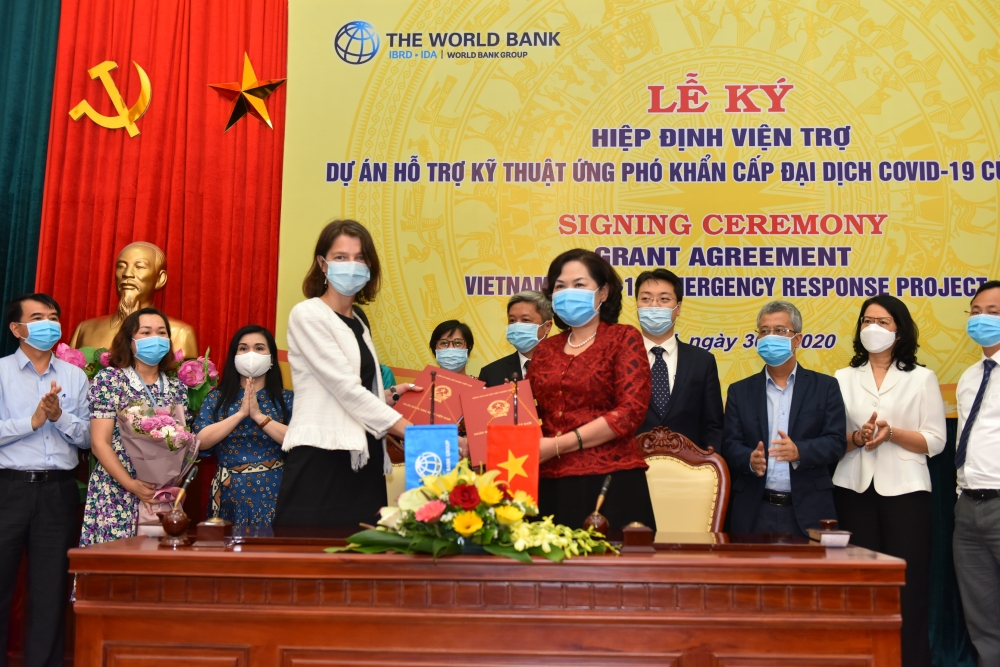 Ngân hàng Thế giới hỗ trợ Việt Nam hơn 6,2 triệu USD ứng phó khẩn cấp Covid-19