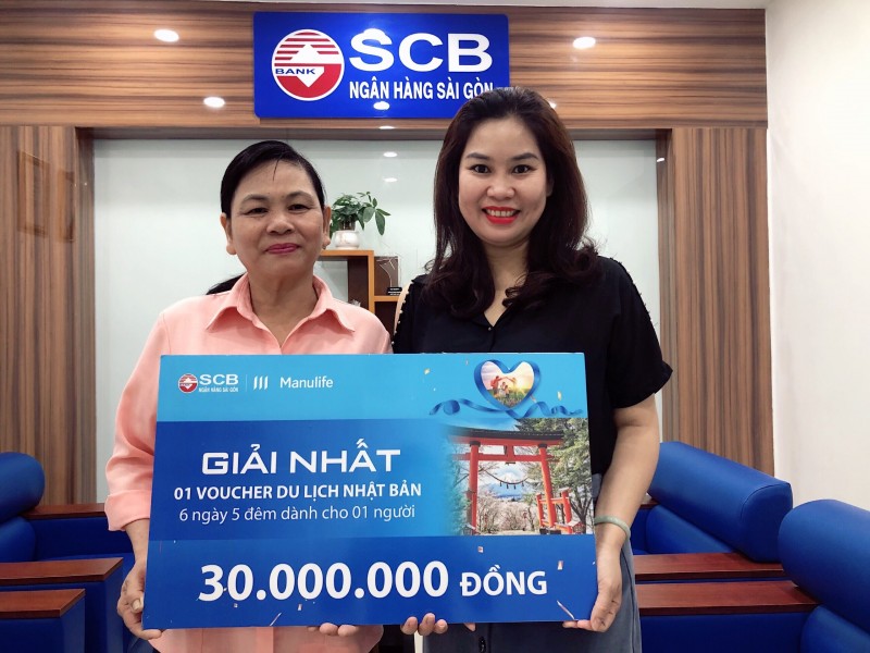 SCB trao tặng những chuyến du lịch giá trị cho khách hàng