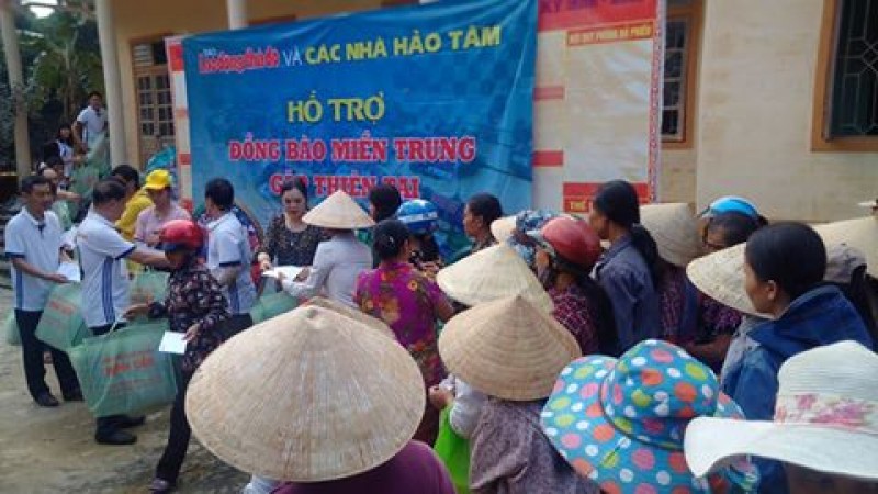 Báo Lao động Thủ đô tiếp tục hành trình cứu trợ tại rốn lũ Hương Khê